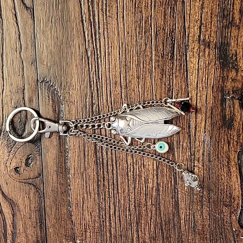 Cicada Key Ring or Bag Fob